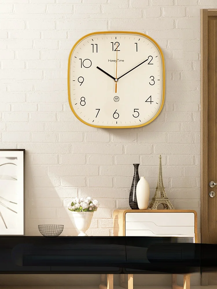 Nordic Silent Wall Clock for Kids Rooms Square Classic Wall Clock Simple Home Decor Modern Reloj De Pared Room Decor BK50BG
Nordic Silent Wall Clock for Kids Rooms Square Classic Wall Clock Simple Home Decor Modern Reloj De Pared Room Decor BK50BG