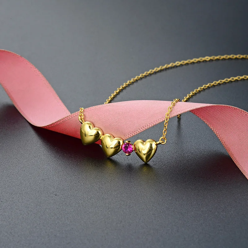 Creative Fresh Style Love Heart Shape Pendant Accessories S925 Sterling Silver Diamond Zircon Necklace Clavicle Chain
Creative Fresh Style Love Heart Shape Pendant Accessories S925 Sterling Silver Diamond Zircon Necklace Clavicle Chain