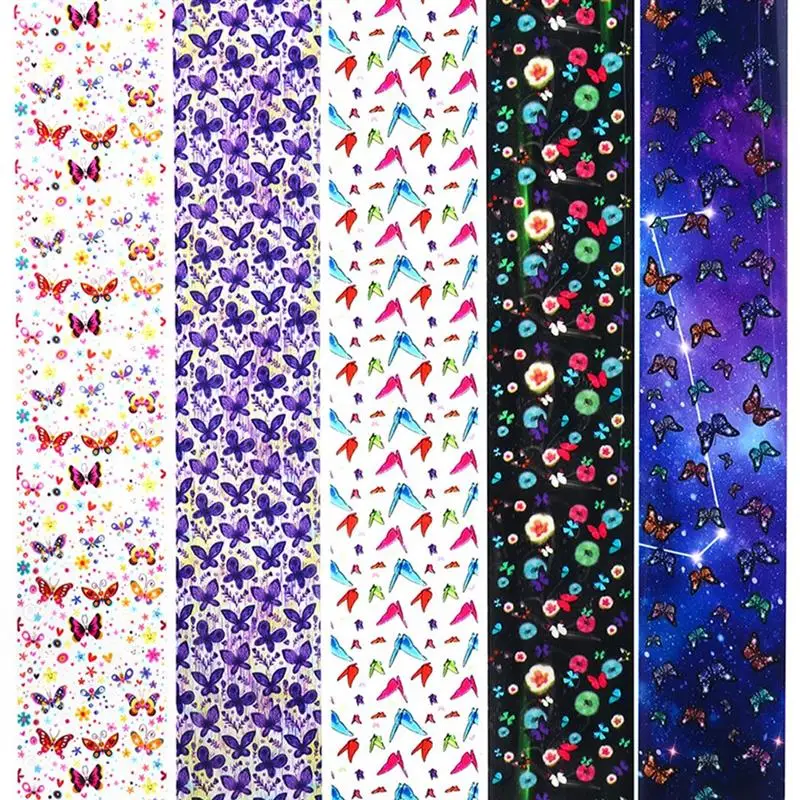 10 Rolls Nail Sticker Creative Fashion Butterfly Nail Art Decal Nail Decoration Sticker Nail Art Decoration Accessories for Girl
10 Rolls Nail Sticker Creative Fashion Butterfly Nail Art Decal Nail Decoration Sticker Nail Art Decoration Accessories for Girl