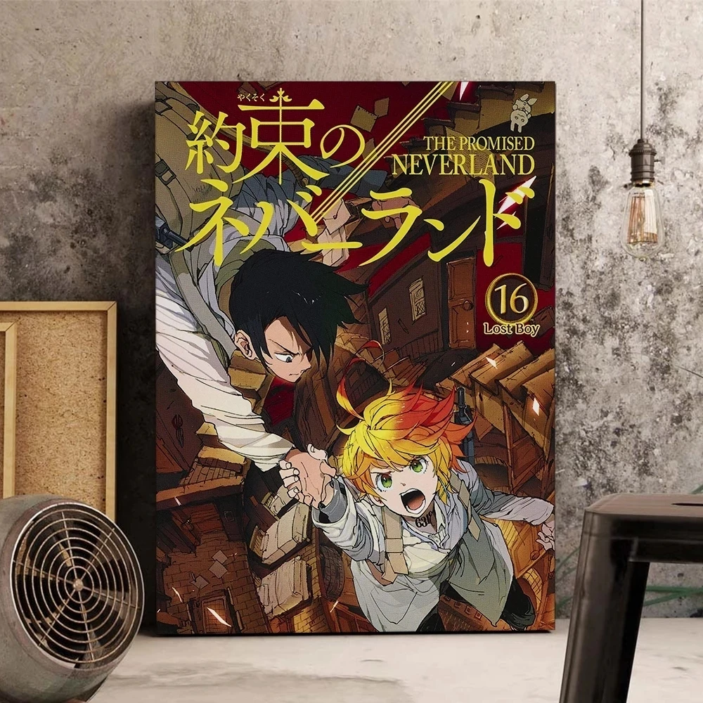 Hd Prints Retro Anime The Promised Neverland Poster Picture Canvas Wall Art Painting Modular Kids Room For Home Decor Bar Cafe
Hd Prints Retro Anime The Promised Neverland Poster Picture Canvas Wall Art Painting Modular Kids Room For Home Decor Bar Cafe