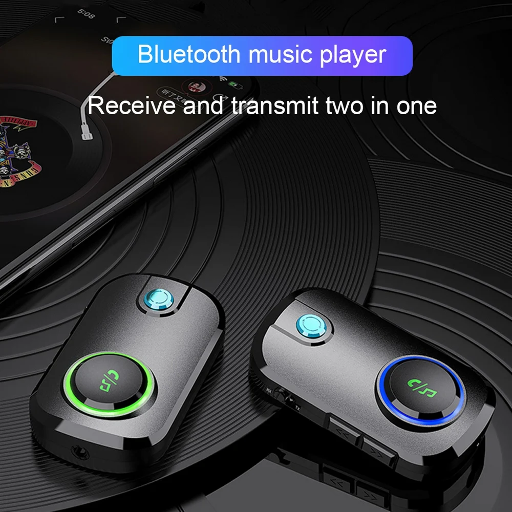 Музыкальный проигрыватель Bluetooth, аудиопередатчик, приемник, поддержка двух устройств Bluetooth для стерео музыки, ПК, ТВ, наушников, автомобильн...
Музыкальный проигрыватель Bluetooth, аудиопередатчик, приемник, поддержка двух устройств Bluetooth для стерео музыки, ПК, ТВ, наушников, автомобильн...