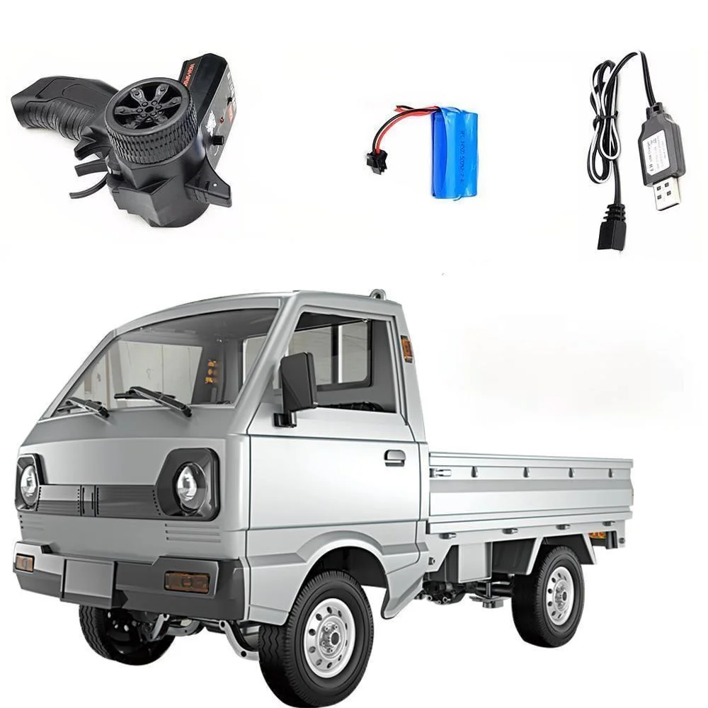 WPL D12 1:10 4WD RC Car Simulation Drift Climbing Truck LED Light on-road 260 Brushed Motor D12 Car 1/10 Toys Gifts for Boys
WPL D12 1:10 4WD RC Car Simulation Drift Climbing Truck LED Light on-road 260 Brushed Motor D12 Car 1/10 Toys Gifts for Boys