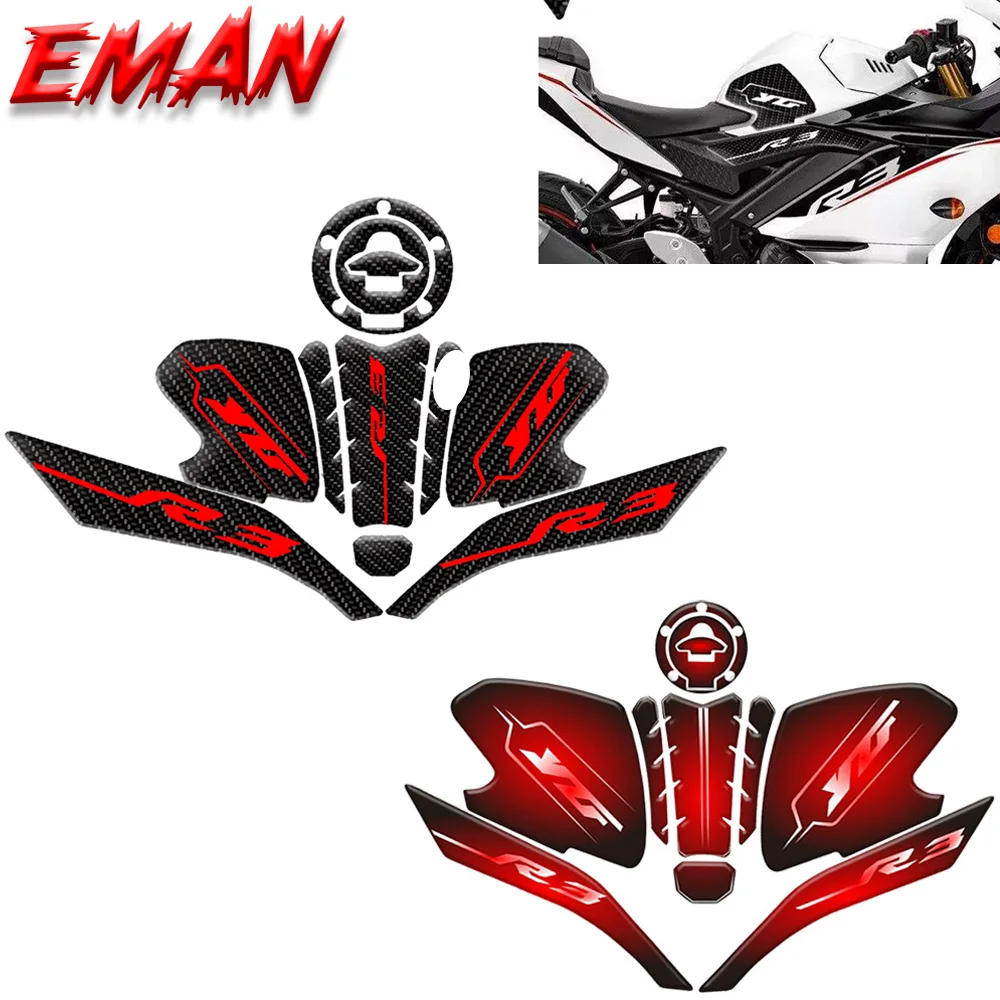 For Yamaha YZF R3 YZFR3 2019 2020 2021 Motorcycle Anti Slip Tank Pad Sticker Side Gas Carbon Fibre Knee Grip Protector Fish Bone
For Yamaha YZF R3 YZFR3 2019 2020 2021 Motorcycle Anti Slip Tank Pad Sticker Side Gas Carbon Fibre Knee Grip Protector Fish Bone