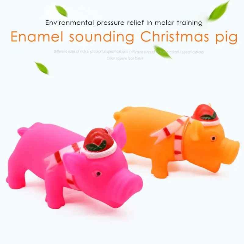 Dog Christmas Squeaky Chew Toy For Small Medium Dogs Simulated Screaming Pig Toy Interactive Fetch And Play Training Hot Sell
Dog Christmas Squeaky Chew Toy For Small Medium Dogs Simulated Screaming Pig Toy Interactive Fetch And Play Training Hot Sell