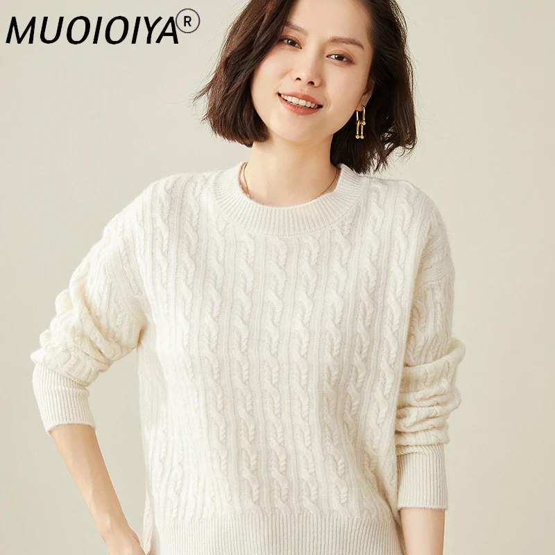 Hot Sale 2022 Autumn Winter 100% Cashmere Sweater Knitted Women's High Quality Soft Female Loose Large Size Thickened Warm Jumpe
Hot Sale 2022 Autumn Winter 100% Cashmere Sweater Knitted Women's High Quality Soft Female Loose Large Size Thickened Warm Jumpe