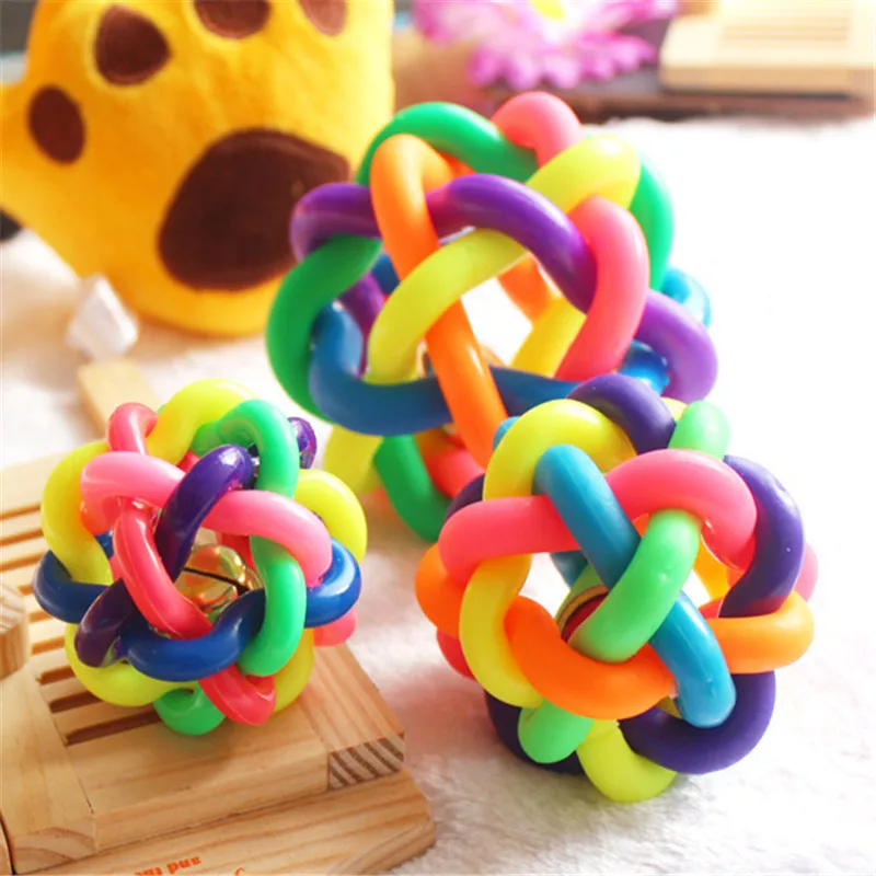 Jouet Chien Dog Toy Puppy Cat Colorful Rubber Training Chew Pet Products Bell Squeaky Sound Play Dog Toy Ball Bite Resistant
Jouet Chien Dog Toy Puppy Cat Colorful Rubber Training Chew Pet Products Bell Squeaky Sound Play Dog Toy Ball Bite Resistant