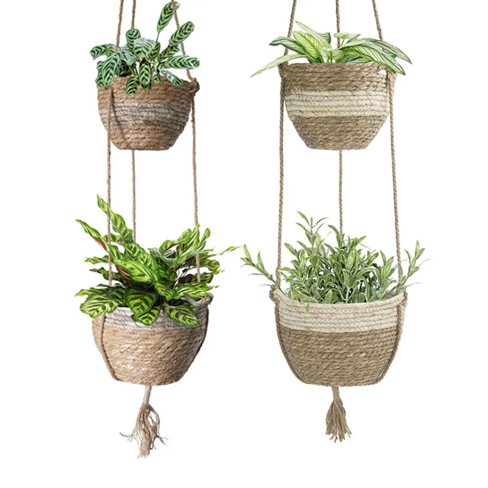 Nordic Plant Storage Basket Garden Plants Hanger Flower Pot Holder Hanging Home Balcony Garden Embellishment Wall Art Decoration
Nordic Plant Storage Basket Garden Plants Hanger Flower Pot Holder Hanging Home Balcony Garden Embellishment Wall Art Decoration