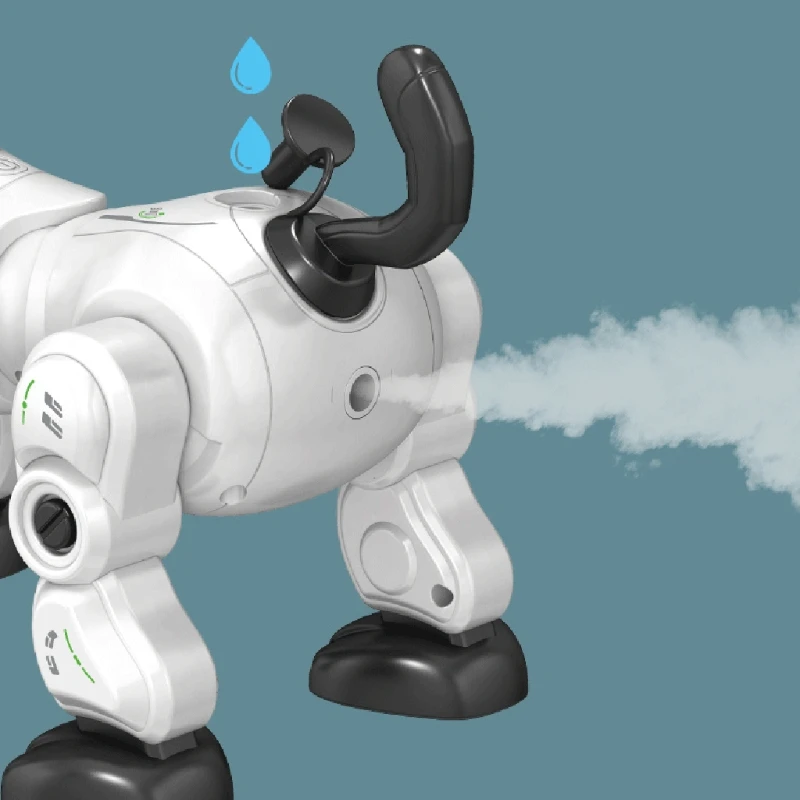 2.4G Remote Control Robot Dog Infrared Tracking Spray Wireless Smart RC Puppy C90B
2.4G Remote Control Robot Dog Infrared Tracking Spray Wireless Smart RC Puppy C90B