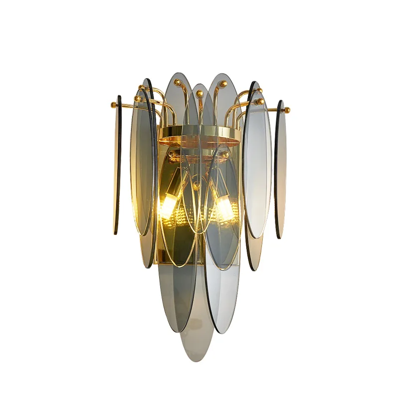 Modern LED Glass Iron Grey Blue Gold Designer LED Lamp LED Light Wall lamp Wall Light Wall Sconce For Bedroom Corridor
Modern LED Glass Iron Grey Blue Gold Designer LED Lamp LED Light Wall lamp Wall Light Wall Sconce For Bedroom Corridor