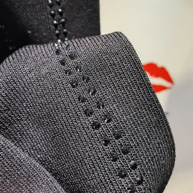 QING MO 2021 New Fashion Women Rhinestone Pants Women Drawstring Trousers Female Ankle Length Harem Pants Black ZQY6270
QING MO 2021 New Fashion Women Rhinestone Pants Women Drawstring Trousers Female Ankle Length Harem Pants Black ZQY6270