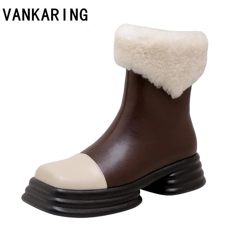 new leather fur winter boots warm ankle boots for women snow boots women shoes fashion female outdoor casual shoes women booties
new leather fur winter boots warm ankle boots for women snow boots women shoes fashion female outdoor casual shoes women booties