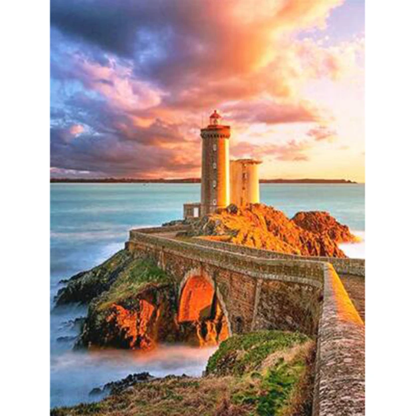 Diamond Painting 5D DIY Square/Round Diamond Landscape Painting Sea Lighthouse Beautiful View Picture Cross Stitch Decor TX463
Diamond Painting 5D DIY Square/Round Diamond Landscape Painting Sea Lighthouse Beautiful View Picture Cross Stitch Decor TX463