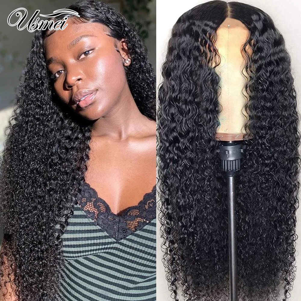 Usmei Curly Synthetic Wig Lace Front Wig T-Part Lace Wigs for Black Women Pre Plucked with Baby Hair Natural Hairline 28 Inches
Usmei Curly Synthetic Wig Lace Front Wig T-Part Lace Wigs for Black Women Pre Plucked with Baby Hair Natural Hairline 28 Inches