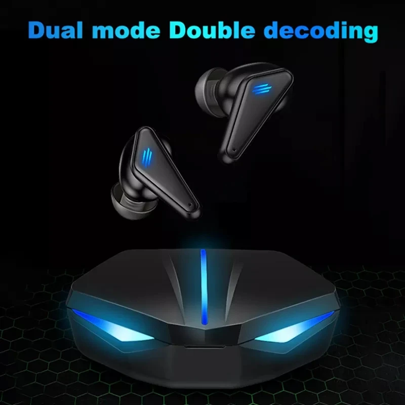 TWS Gaming Headset Low Latency Gamer Noise Cancelling Hifi Bass Stereo Bluetooth Headphones Microphone For Winner Game Earphone
TWS Gaming Headset Low Latency Gamer Noise Cancelling Hifi Bass Stereo Bluetooth Headphones Microphone For Winner Game Earphone