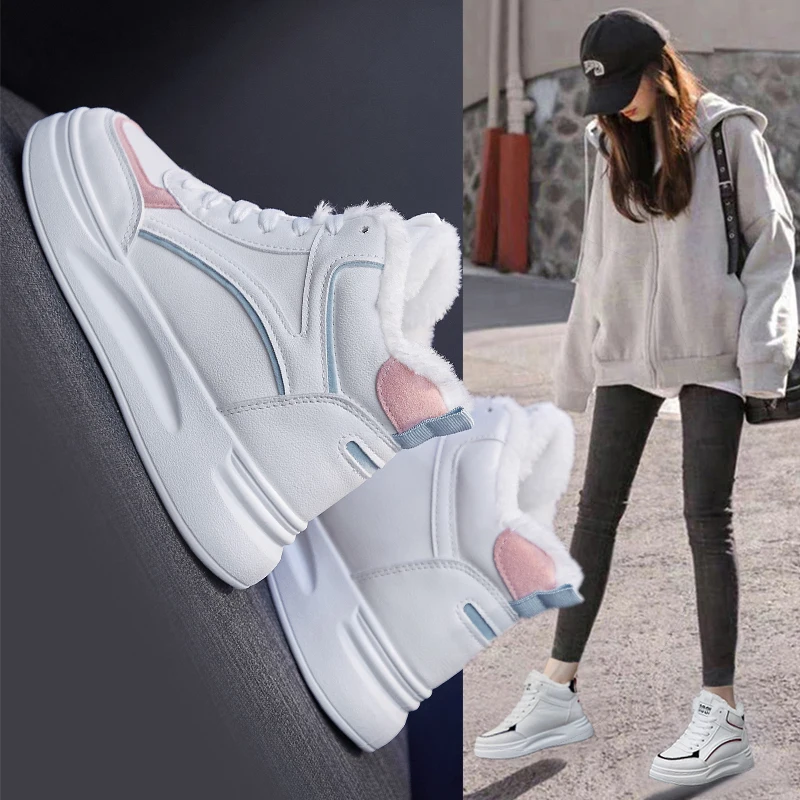 Новое поступление, женские кроссовки, повседневная Дизайнерская обувь, хлопковые модные кроссовки с высоким верхом
Новое поступление, женские кроссовки, повседневная Дизайнерская обувь, хлопковые модные кроссовки с высоким верхом