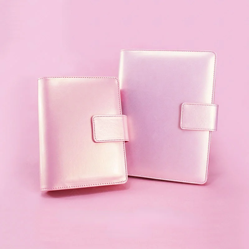 Cool Golden Pink Creative A5/A6 Spiral Diary Book Set Soft PU Leather Agenda Scheduler Gift 160P
Cool Golden Pink Creative A5/A6 Spiral Diary Book Set Soft PU Leather Agenda Scheduler Gift 160P