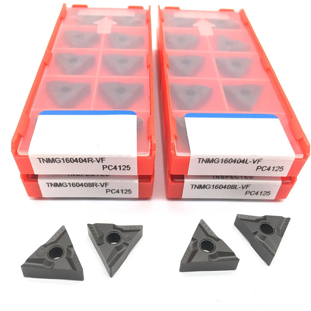 10pcs/lot TNMG160404R-VF PC4125 TNMG160404L-VF PC4125 TNMG160408R-VF PC4125 CNC External Turning Tool Hard Alloy Lathe Cutter
10pcs/lot TNMG160404R-VF PC4125 TNMG160404L-VF PC4125 TNMG160408R-VF PC4125 CNC External Turning Tool Hard Alloy Lathe Cutter