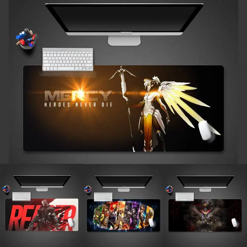 Игровой коврик для мыши overwatch из натурального каучука, Настольный коврик для защиты геймеров, офисный большой нескользящий коврик для мыши X...
Игровой коврик для мыши overwatch из натурального каучука, Настольный коврик для защиты геймеров, офисный большой нескользящий коврик для мыши X...