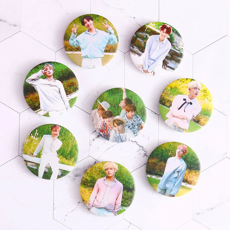 5cm Kpop Bangtan Boys Pins Badge Album Pin Brooch Accessories For Clothes Hat Backpack Decoration
5cm Kpop Bangtan Boys Pins Badge Album Pin Brooch Accessories For Clothes Hat Backpack Decoration