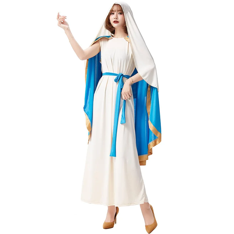 Jewish Costume Role Play Virgin Mary Costumes Stage Performance Costumes Israeli National Costumes 
Jewish Costume Role Play Virgin Mary Costumes Stage Performance Costumes Israeli National Costumes