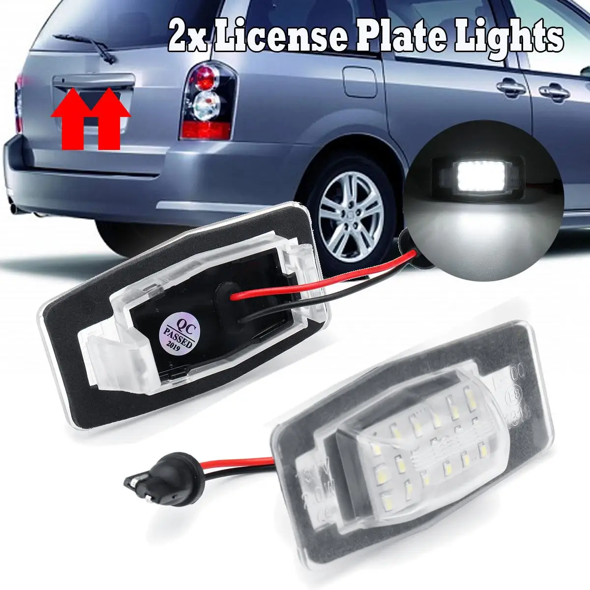 2pcs 18 Led License Plate Light Lamp Error Free Led Number Plate Bulbs For Mercury Mariner for Mazda Miata MX-5 MPV for Protege5
2pcs 18 Led License Plate Light Lamp Error Free Led Number Plate Bulbs For Mercury Mariner for Mazda Miata MX-5 MPV for Protege5