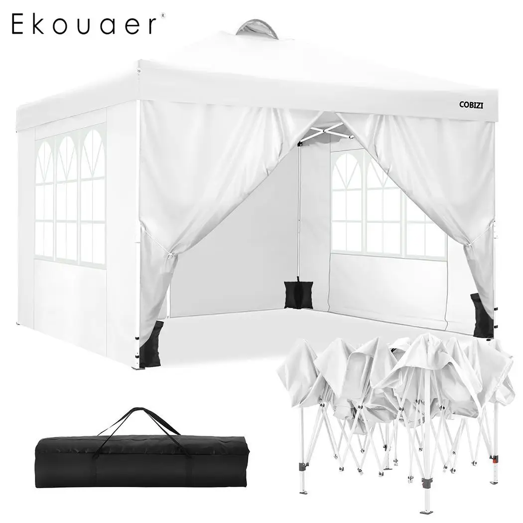 Shade Shelter Portable Tent Pavilion Gazebo Right Angle Folding Shed 4 Side Panels Tent Picnic Outdoor Waterproof Canopy Cover
Shade Shelter Portable Tent Pavilion Gazebo Right Angle Folding Shed 4 Side Panels Tent Picnic Outdoor Waterproof Canopy Cover