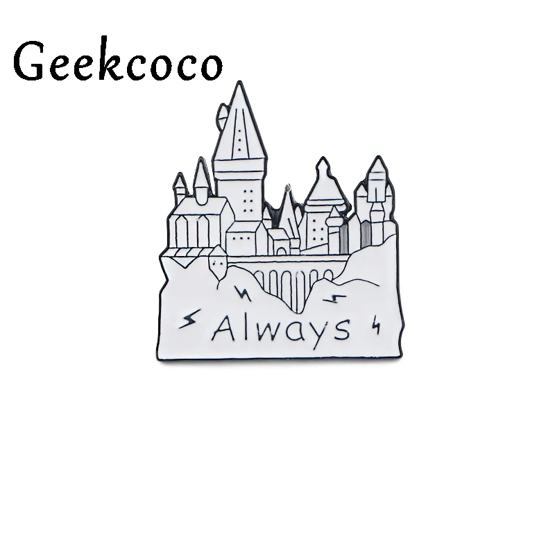 J1251 Movie Magic Castle Always Zinc Alloy Tie Pins Badges Para Shirt Clothes Backpack Shoes Brooches Badges Medal Decoration
J1251 Movie Magic Castle Always Zinc Alloy Tie Pins Badges Para Shirt Clothes Backpack Shoes Brooches Badges Medal Decoration