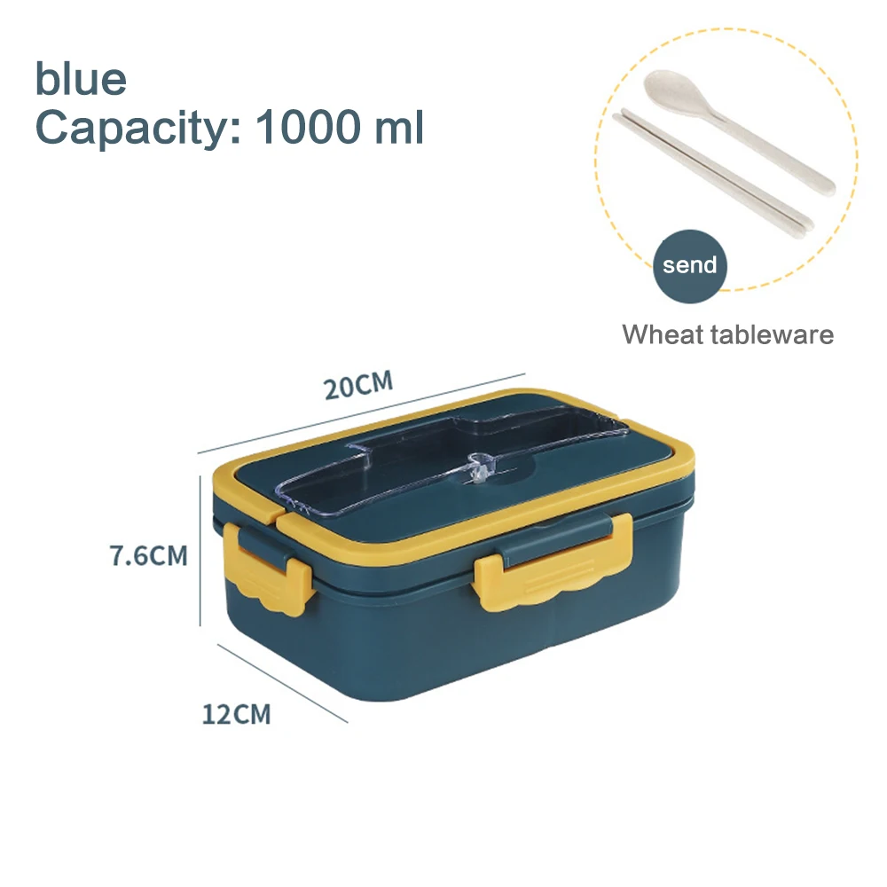 Bento Box Japanese Style For Kids Student Food Container Wheat Straw Material Leak-Proof Square Lunch Box With Compartment
Bento Box Japanese Style For Kids Student Food Container Wheat Straw Material Leak-Proof Square Lunch Box With Compartment