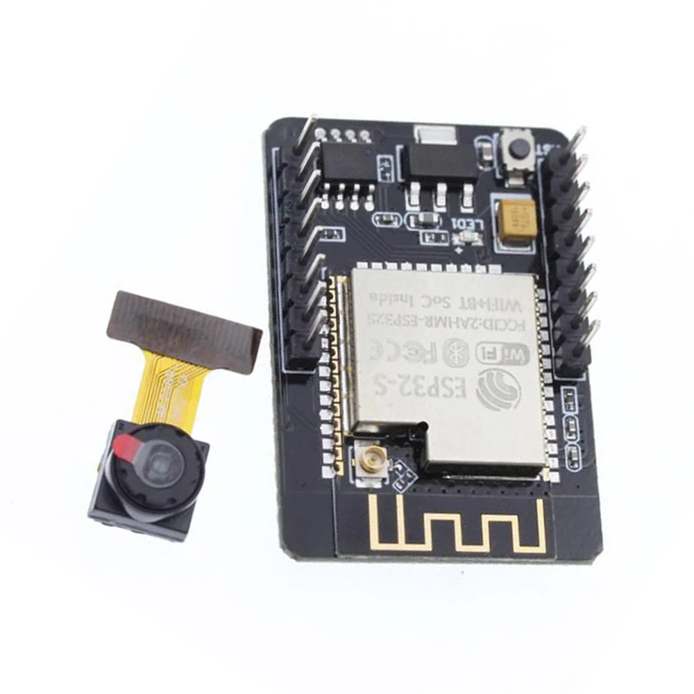 1PC ESP32-CAM WiFi Module Development Board With 5V Bluetooth-compatible OV2640 Camera Module
1PC ESP32-CAM WiFi Module Development Board With 5V Bluetooth-compatible OV2640 Camera Module
