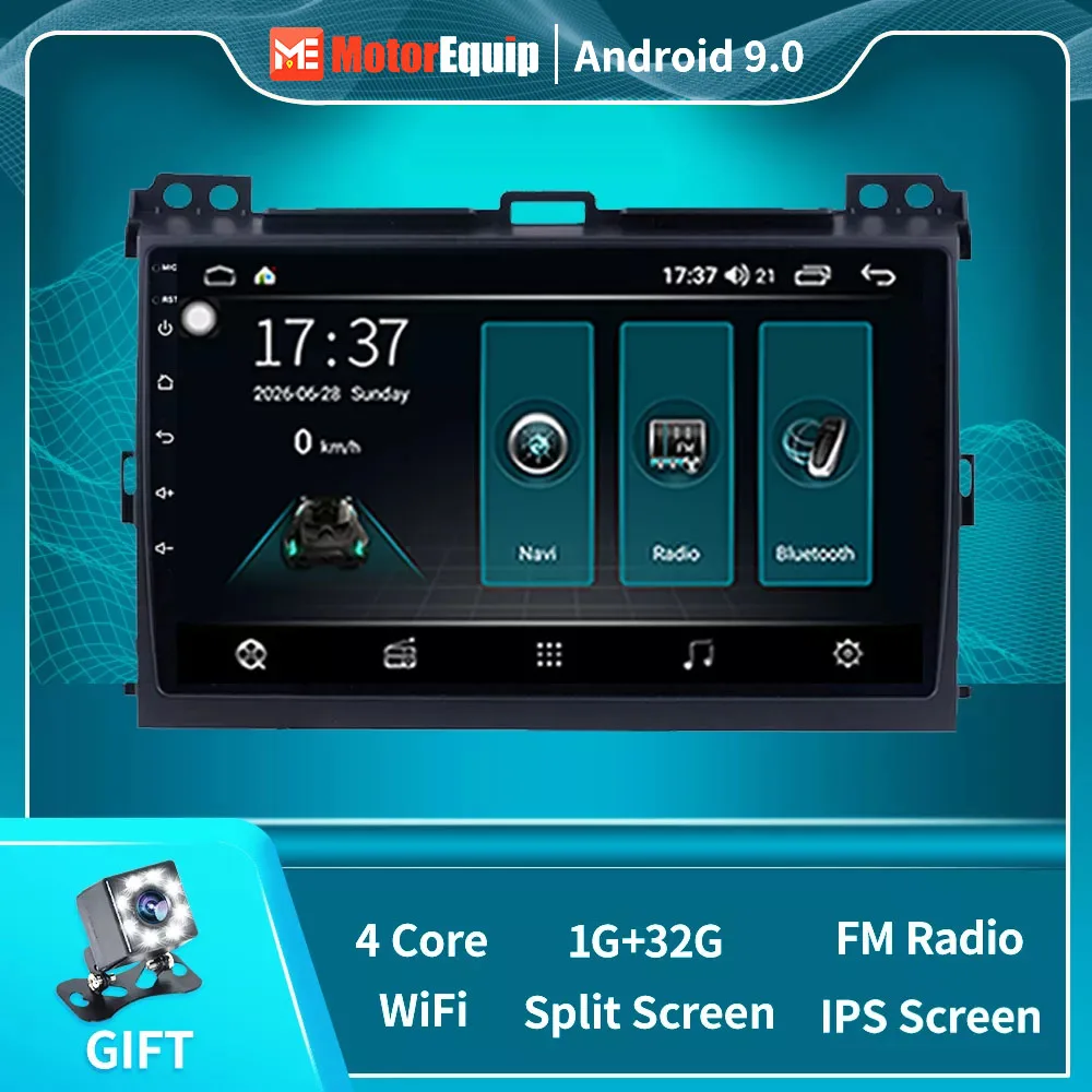 EKIY GT 2 Din Android Radio For Toyota Land Cruiser Prado 120 2004-2009 Multimedia Player Stereo Video Navigation GPS 4G No dvd
EKIY GT 2 Din Android Radio For Toyota Land Cruiser Prado 120 2004-2009 Multimedia Player Stereo Video Navigation GPS 4G No dvd