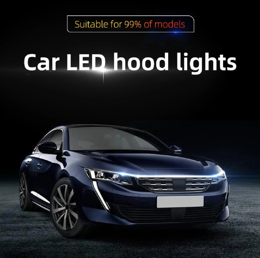 OKEEN Led Car Hood Light Strip Through-type Auto Modified Headlight Cuttable Decorative Lamp Car Daytime Running Lights
OKEEN Led Car Hood Light Strip Through-type Auto Modified Headlight Cuttable Decorative Lamp Car Daytime Running Lights
