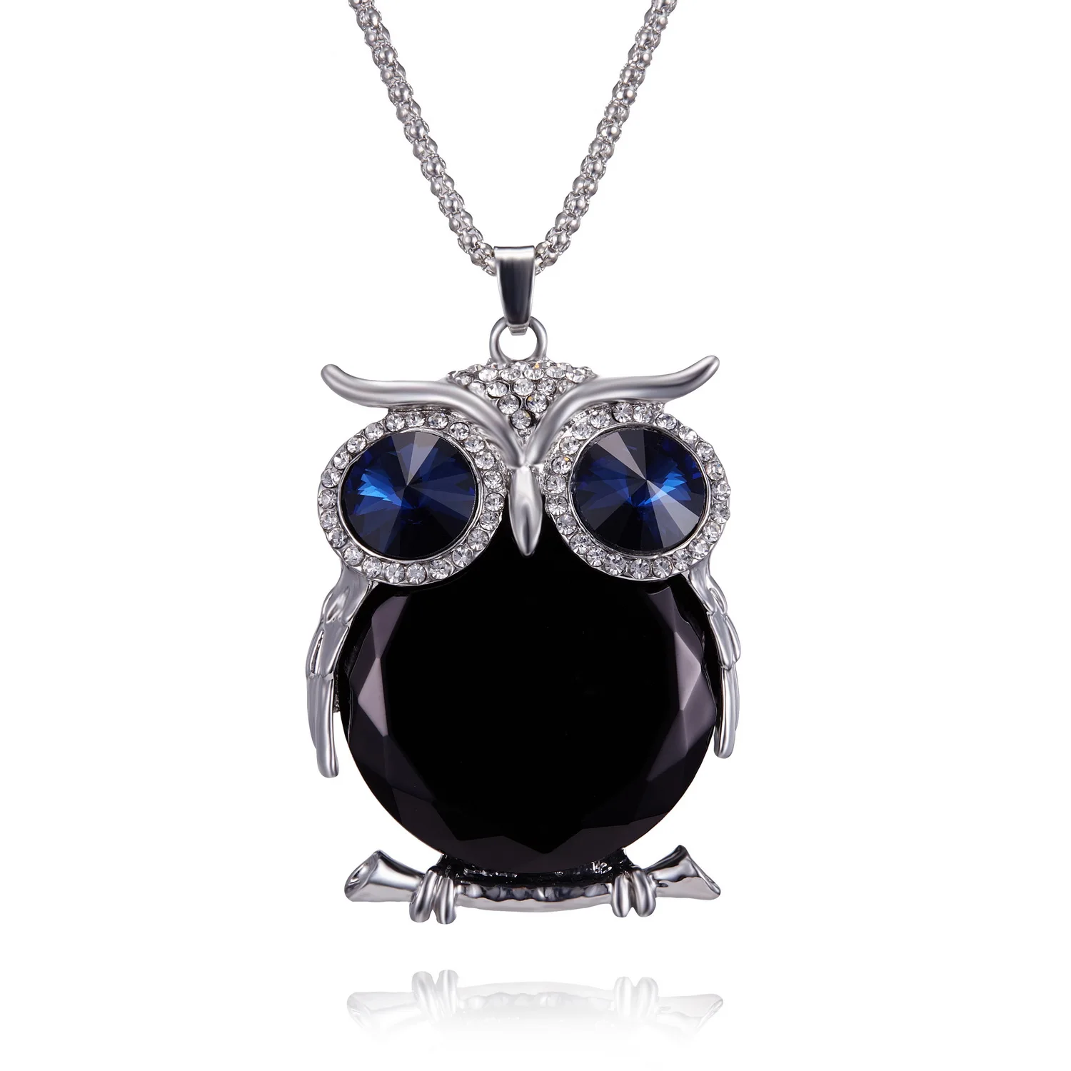 Owl Necklace Jewelry Choker Opal Rhinestone Animal Pendant Chain Men Necklaces for Couple Women Lovers Girls Boys Lady Male Gift
Owl Necklace Jewelry Choker Opal Rhinestone Animal Pendant Chain Men Necklaces for Couple Women Lovers Girls Boys Lady Male Gift