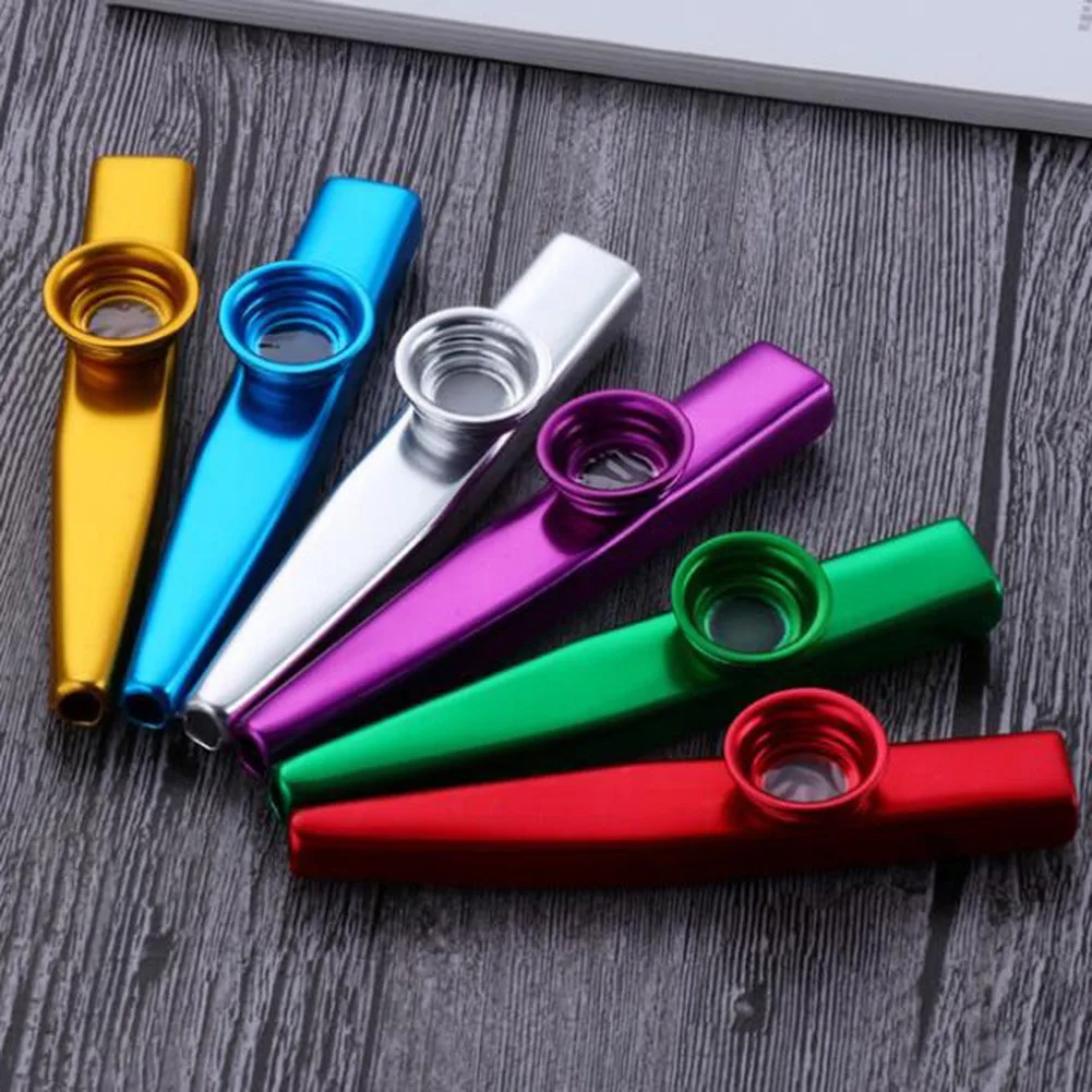 6Pcs Metal Kazoo Instrument Mouth Beginner Flute Musical Toys For Kids Party Gift Musical Instruments Good Companion For Guitar
6Pcs Metal Kazoo Instrument Mouth Beginner Flute Musical Toys For Kids Party Gift Musical Instruments Good Companion For Guitar