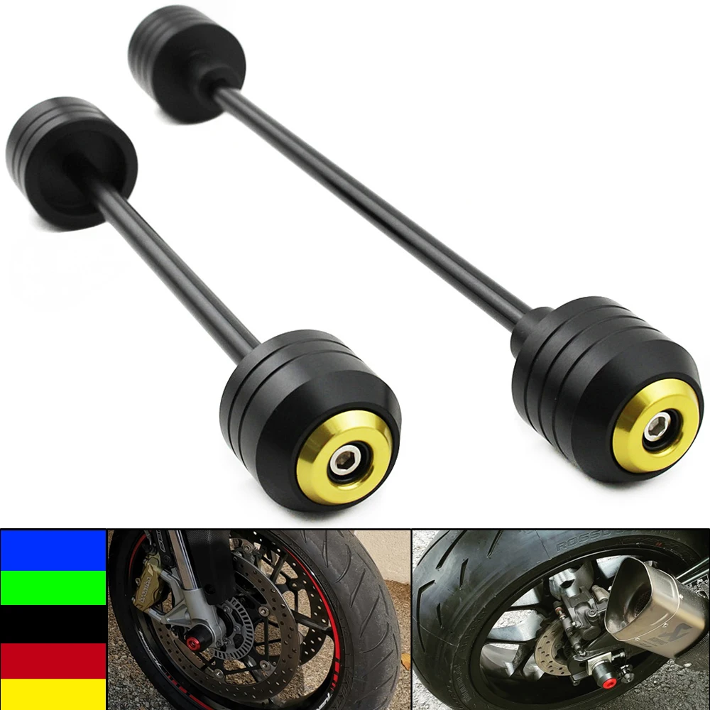 For YAMAHA XJR1300 2013 2014 2015 2016 2017 Front Rear Wheel Slider Fork Axle Crash Protector Swing Arm Pad POM New
For YAMAHA XJR1300 2013 2014 2015 2016 2017 Front Rear Wheel Slider Fork Axle Crash Protector Swing Arm Pad POM New