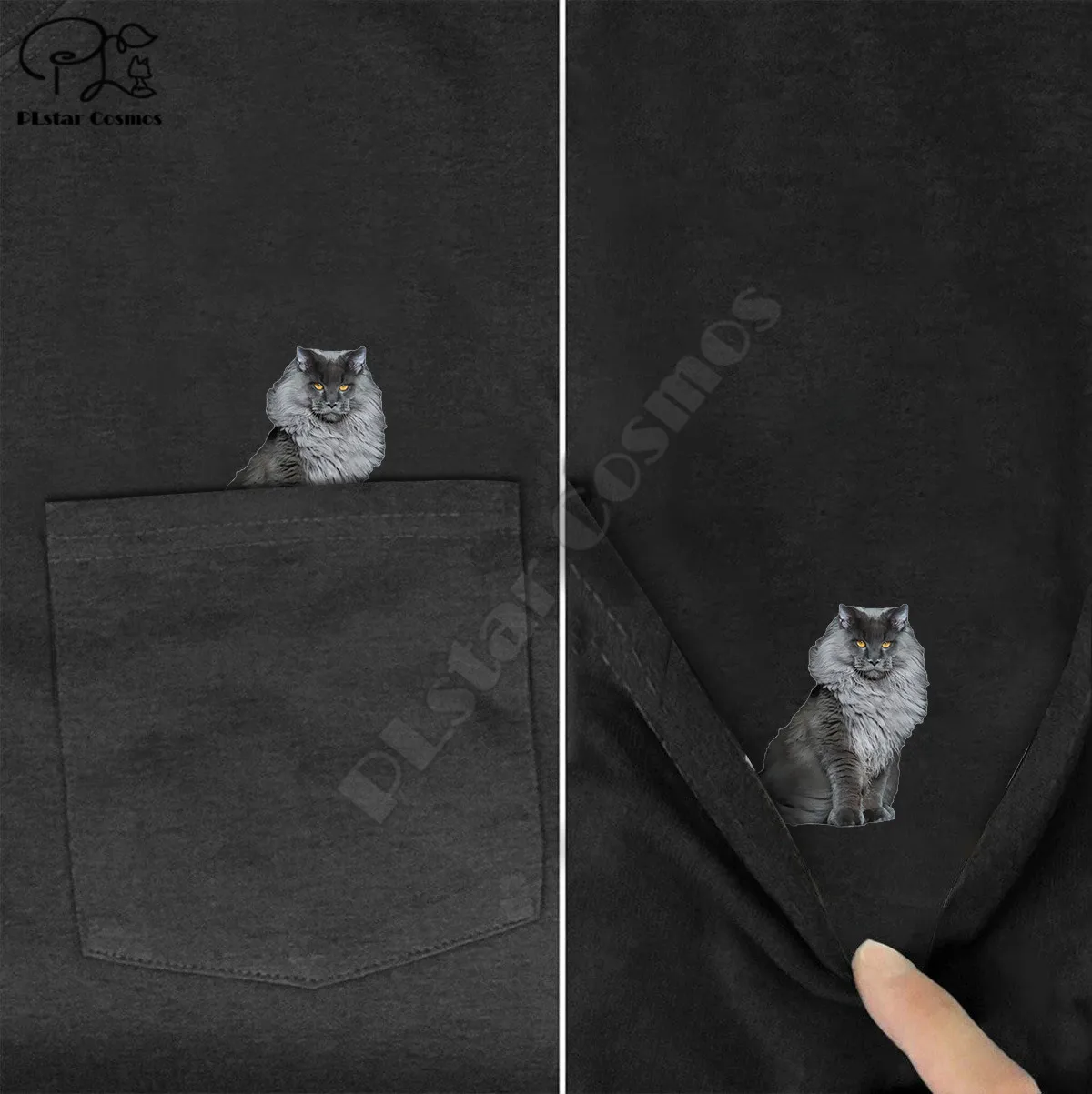 PLstar Cosmos T Shirt Fashion summer pocket Lion cat printed t-shirt men's for women shirts Hip hop tops funny cotton tees
PLstar Cosmos T Shirt Fashion summer pocket Lion cat printed t-shirt men's for women shirts Hip hop tops funny cotton tees