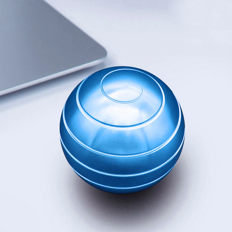 Adult Desktop Stress Relief Metal Toy Aluminum Alloy Decompression Hypnosis Rotary Gyro Fingertip Toy Kinetic Round Spinner Gift
Adult Desktop Stress Relief Metal Toy Aluminum Alloy Decompression Hypnosis Rotary Gyro Fingertip Toy Kinetic Round Spinner Gift