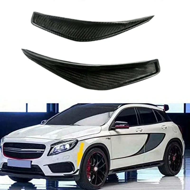 AU04 -for Mercedes Benz GLA Class AMG GLA45 2015-2019 Carbon Fiber Front Bumper Splitters Spoiler Canard Fins Trim
AU04 -for Mercedes Benz GLA Class AMG GLA45 2015-2019 Carbon Fiber Front Bumper Splitters Spoiler Canard Fins Trim