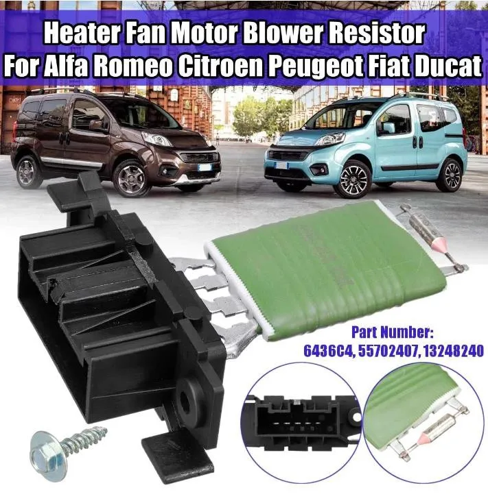 Heater Blower Motor Resistor V-AUXHALL O-Pel CORSA MK3 M4 D E ADAM PUNTO13248240 For -Fiat Grande Punto (2005-2018)
Heater Blower Motor Resistor V-AUXHALL O-Pel CORSA MK3 M4 D E ADAM PUNTO13248240 For -Fiat Grande Punto (2005-2018)