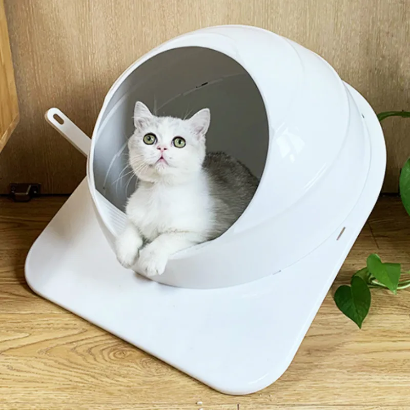 Semi-closed Extra Large Cat Litter Box Furniture Plastic Sifting Cat Litter Box Sandbox Arenero Para Gato Pet Litiere Chat
Semi-closed Extra Large Cat Litter Box Furniture Plastic Sifting Cat Litter Box Sandbox Arenero Para Gato Pet Litiere Chat