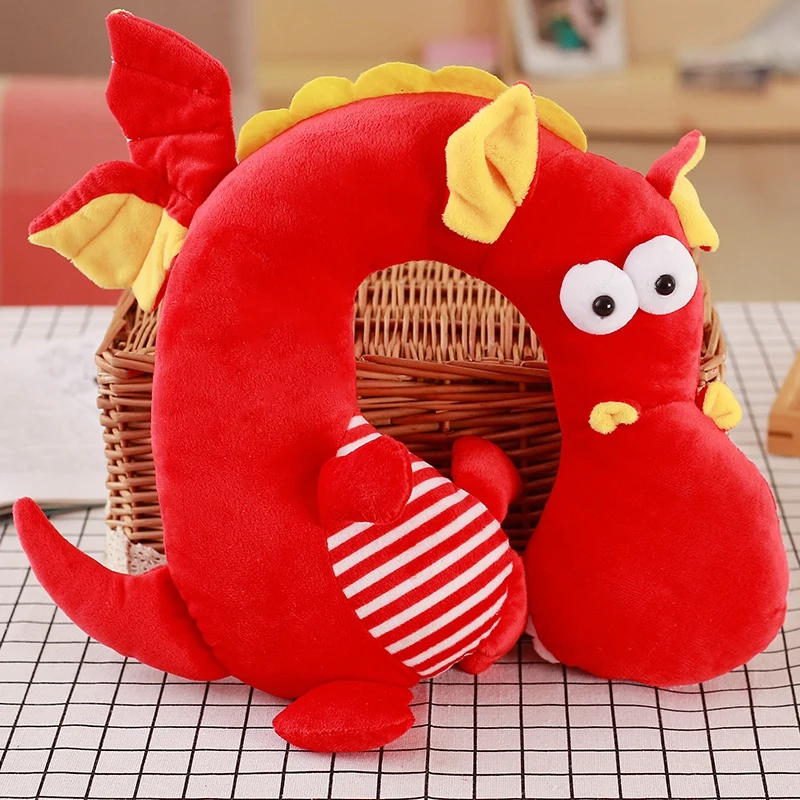 Creative Dinosaur Plush Kids Travel Headrest Pillow Cartoon Animal U Shaped Neck Giraffe Cushion Toy Gift For Children
Creative Dinosaur Plush Kids Travel Headrest Pillow Cartoon Animal U Shaped Neck Giraffe Cushion Toy Gift For Children