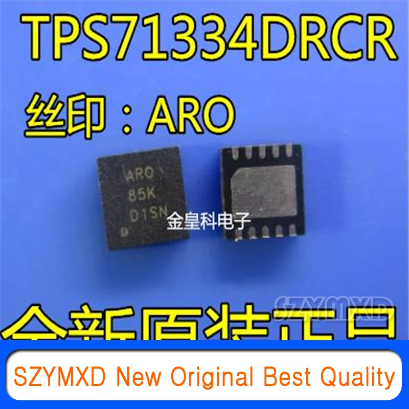 5Pcs/Lot New Original TPS71334DRCR QFN10 screen printing: ARO low dropout regulator In Stock
5Pcs/Lot New Original TPS71334DRCR QFN10 screen printing: ARO low dropout regulator In Stock