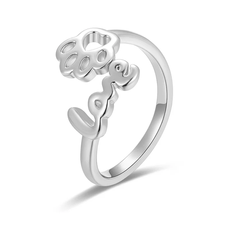 Copper Cat Animal Heart Love Adjustable Finger Ring Cute Dog Pet Paw Rings For Women Girls Cocktail Party Fashion Jewelry Gift
Copper Cat Animal Heart Love Adjustable Finger Ring Cute Dog Pet Paw Rings For Women Girls Cocktail Party Fashion Jewelry Gift