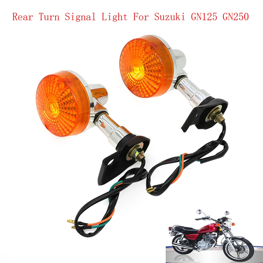 A769 Moto Rear Turn Signal Light For Suzuki GN125 GN250 Lamps Indicators Turning Amber Lamp 125cc Lighting
A769 Moto Rear Turn Signal Light For Suzuki GN125 GN250 Lamps Indicators Turning Amber Lamp 125cc Lighting