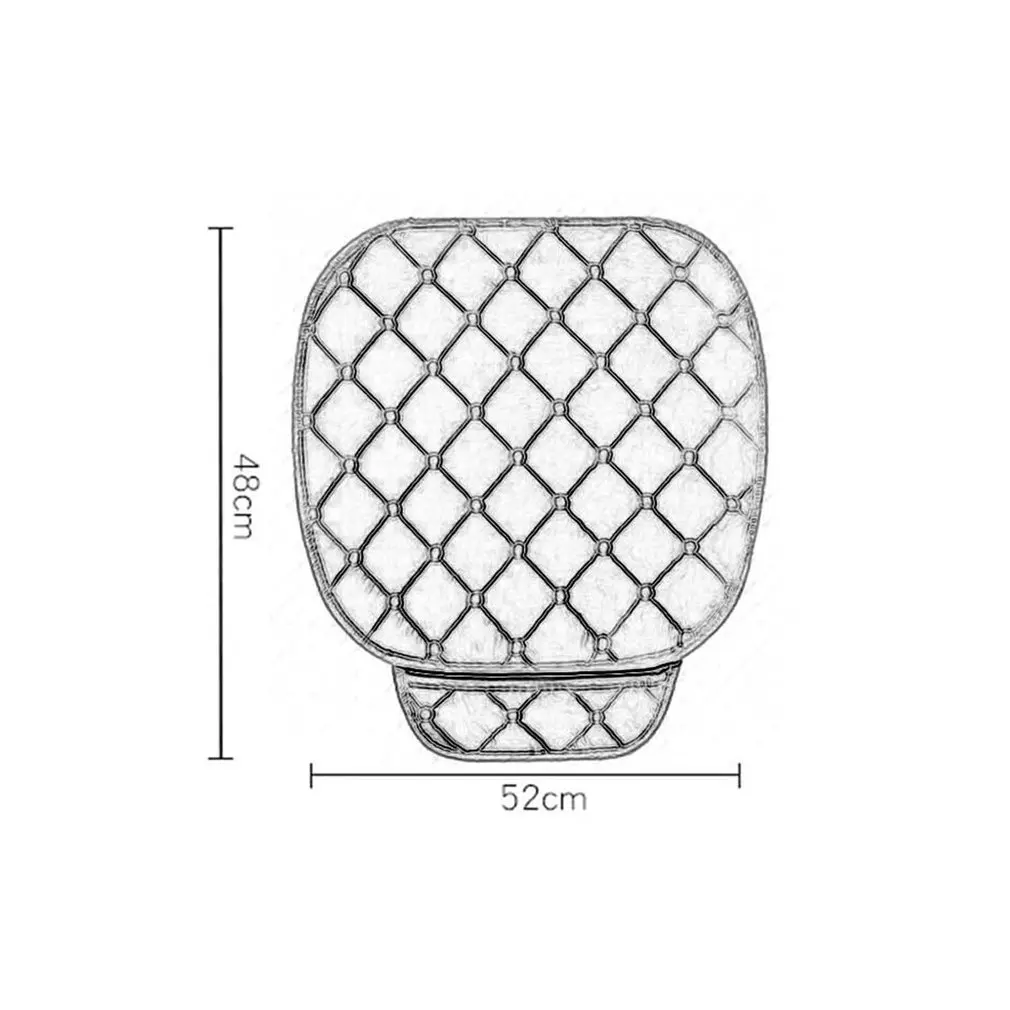 Winter Keep Warm Car Front Seat Coves Mats Solid Color Vehicles Front Seat Covers Anti-slip Car Interior Styling Seat Cover
Winter Keep Warm Car Front Seat Coves Mats Solid Color Vehicles Front Seat Covers Anti-slip Car Interior Styling Seat Cover