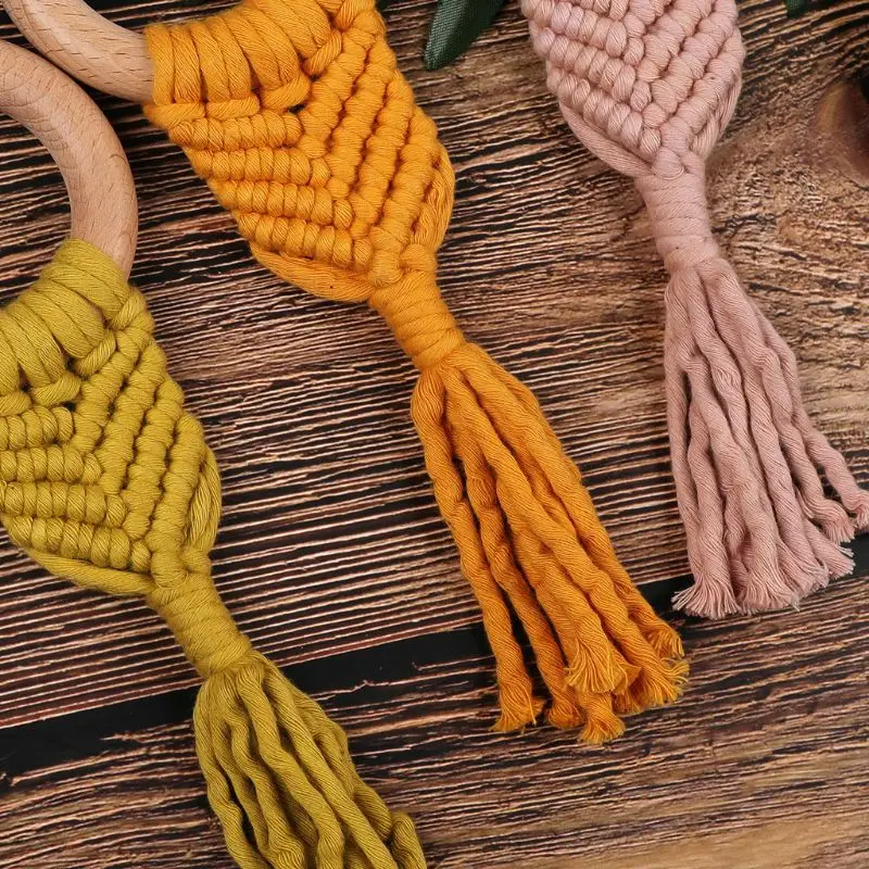 Newborn Baby Teether Woven Rainbow Hand Bell Ring Baby Teething Molar Bracelet K1MA Hot 2020
Newborn Baby Teether Woven Rainbow Hand Bell Ring Baby Teething Molar Bracelet K1MA Hot 2020