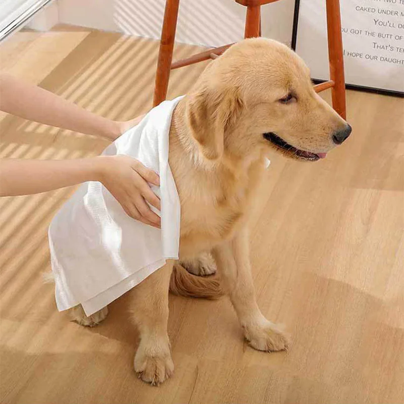 Pet Bath Towel For Medium Large Dog Cat Non-woven Fabric Pearl Pattern Throwaway Absorbent Towels Dogs Bathrobe Pet Product
Pet Bath Towel For Medium Large Dog Cat Non-woven Fabric Pearl Pattern Throwaway Absorbent Towels Dogs Bathrobe Pet Product