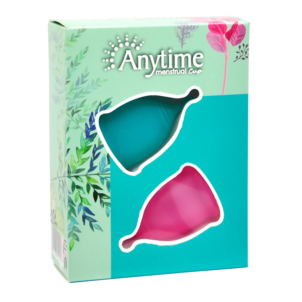 Anytime 2Pcs Menstrual Cup for Women Lady Menstrual Cup Silicone Copa Medical Grade Silicone Medica Reusable Menstrual Cups New
Anytime 2Pcs Menstrual Cup for Women Lady Menstrual Cup Silicone Copa Medical Grade Silicone Medica Reusable Menstrual Cups New
