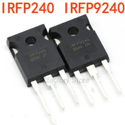 Original 2pcs/lot IRFP240 IRFP9240 IRFP240PBF IRFP9240PBF 1pcs IRFP9240N +1pcs IRFP240N TO-3P original In Stock
Original 2pcs/lot IRFP240 IRFP9240 IRFP240PBF IRFP9240PBF 1pcs IRFP9240N +1pcs IRFP240N TO-3P original In Stock