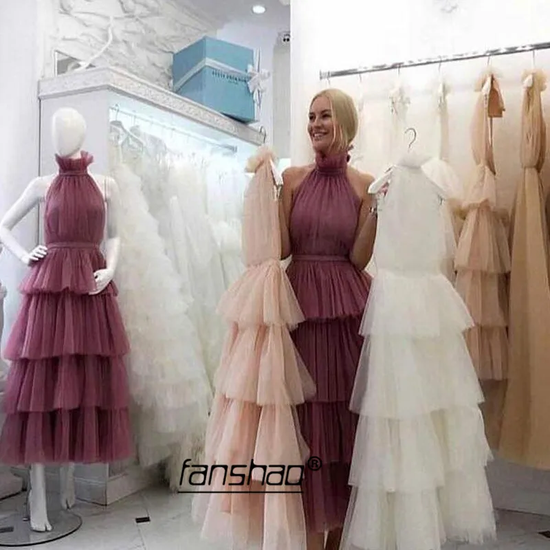 Tiered Evening Dresses Tulle Ruffle High neck Sashes Islamic Dubai Saudi Arabic Long Prom Evening Gown Prom Dress
Tiered Evening Dresses Tulle Ruffle High neck Sashes Islamic Dubai Saudi Arabic Long Prom Evening Gown Prom Dress