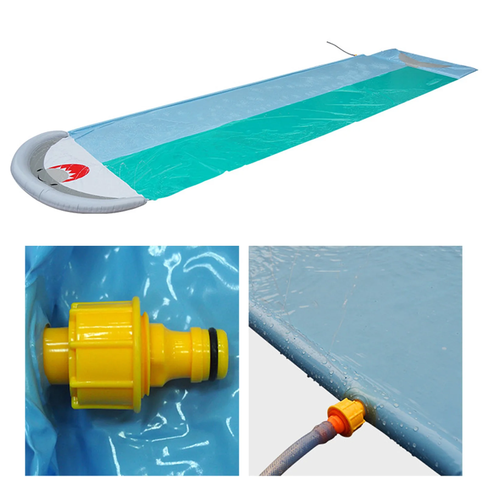 Kids Water Slide Slip Slide Toy Swimming Pool Playing Double Sliding Lanes Waterslide Toys For Children 
Kids Water Slide Slip Slide Toy Swimming Pool Playing Double Sliding Lanes Waterslide Toys For Children
